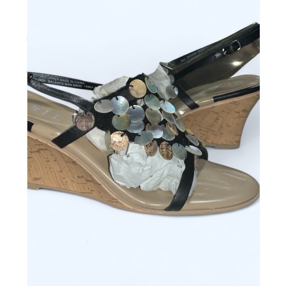 Mixit Brand Size Seven Summer Sandal Wedges With Beautiful Detailing - Picture 4 of 8